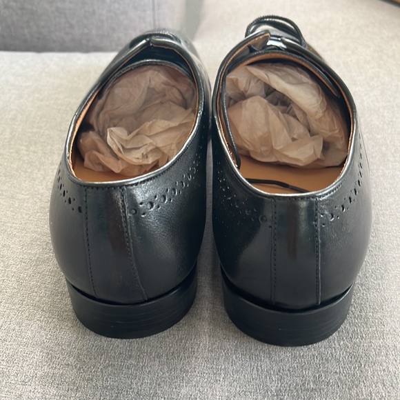 3DM New Black Mens Lace Up Dress Shoes US 11/11.5 - Picture 4 of 5